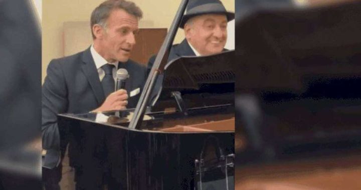 Paşinyan zərb alətində çaldı, Makron oxudu – VİDEO