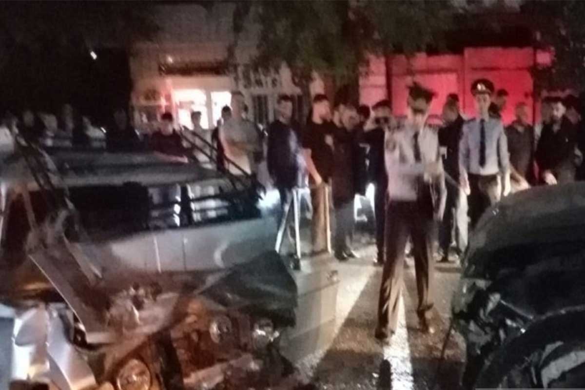 Tovuzda iki avtomobil toqquşdu: Ölən və yaralananlar var
