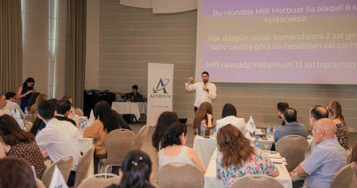 “Azərsun Holdinq” Milli mətbuat Günü münasibətilə tədbir keçirib – FOTO