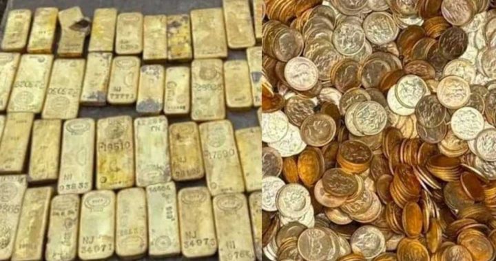 Şok tapıntı: Köhnə binanın divarından 9 milyon avroluq xəzinə çıxdı – FOTO