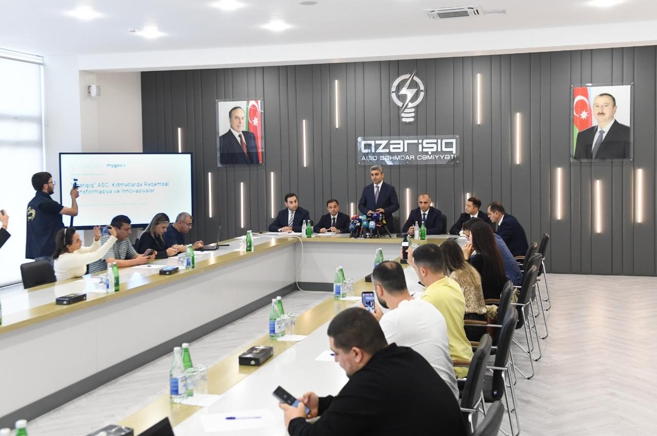“Azərişıq” ASC-nin təşkilatçılığı ilə Ağdamda mətbuat konfransı keçirilib