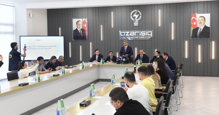 “Azərişıq” ASC-nin təşkilatçılığı ilə Ağdamda mətbuat konfransı keçirilib