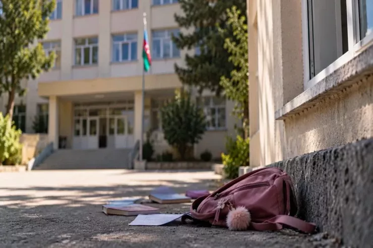 Bakıda məktəbdə FACİƏ: şagird yıxılıb öldü
